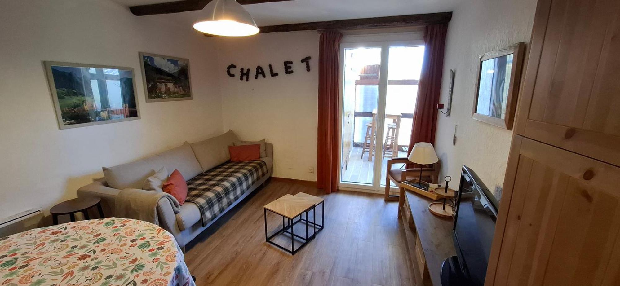 Charmant Studio Avec Balcon - Le Sauze Enchastrayes Eksteriør bilde